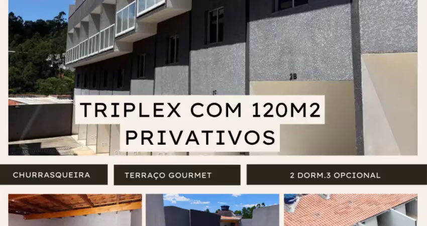 Sobrado pronto- 3 andares 120m² - resid. stº antônio - itbi e escritura grátis - só 318.900