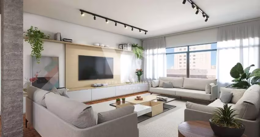Apartamento à venda em cerqueira césar, com 3 dormitórios, 1 suíte e 2 vagas de garagem. varanda com vista e perto do metrô.