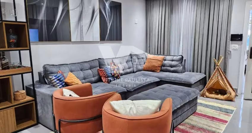 Sobrado à venda na vila santa isabel com 3 quartos, 1 suíte e 2 vagas. com varanda gourmet, churrasqueira, ar condicionado e móveis planejado