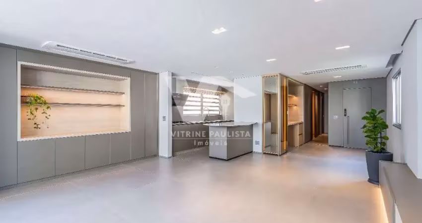 Apartamento à venda no itaim bibi com 3 quartos, 2 suítes e 1 vaga de garagem. com 185m², reformado e com varanda gourmet.