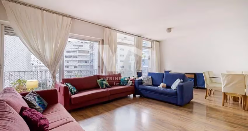 Apartamento à venda em higienópolis com 141m², 3 quartos, 1 suíte e 1 vaga de garagem.