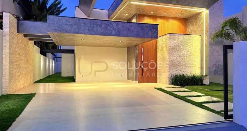 Condomínio alto da boa vista - casa moderna 4 quartos (3 suítes) + área gourmet completa | esquadrias gold | cond. alto da boa vista