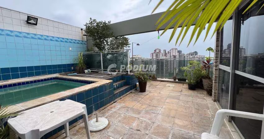 Barra da tijuca | cobertura duplex 2 quartos, sendo 1 suite