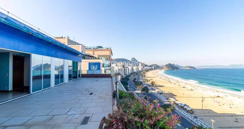 Cobertura com 4 quartos à venda na Avenida Atlântica, Copacabana, Rio de Janeiro