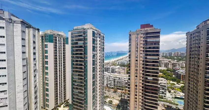 Barra da tijuca | apartamento 4 quartos, sendo 1 suite