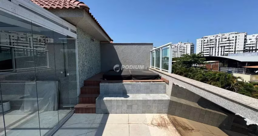 Recreio dos bandeirantes | cobertura 3 quartos, sendo 1 suite