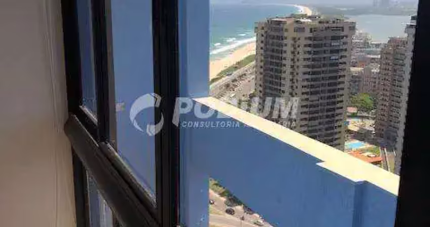 Barra da tijuca | cobertura 3 quartos, sendo 1 suite