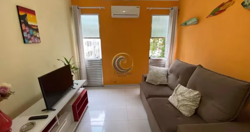 Apartamento para locação em guarujá, praia das astúrias, 1 dormitório, 2 banheiros, 1 vaga