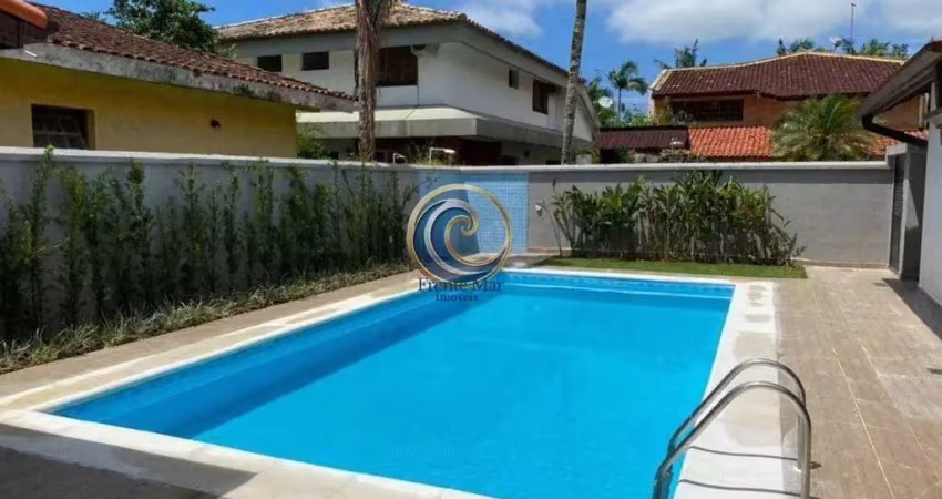 Casa em condomínio para venda em guarujá, jardim acapulco, 3 dormitórios, 3 suítes, 4 banheiros, 6 vagas