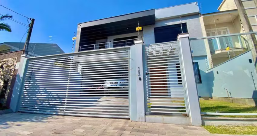 Sobrado mobiliado de alto padrão com 3 suítes no bairro mont'serrat