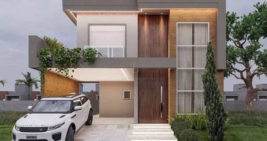 Casa alto padrão com 3 suítes em condominio fechado