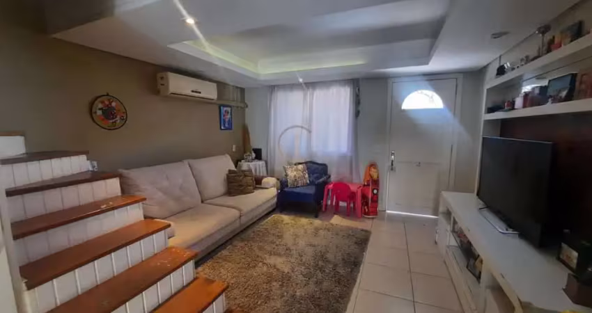 Sobrado com 3 dormitórios em condomínio no marechal rondon, canoas/rs.