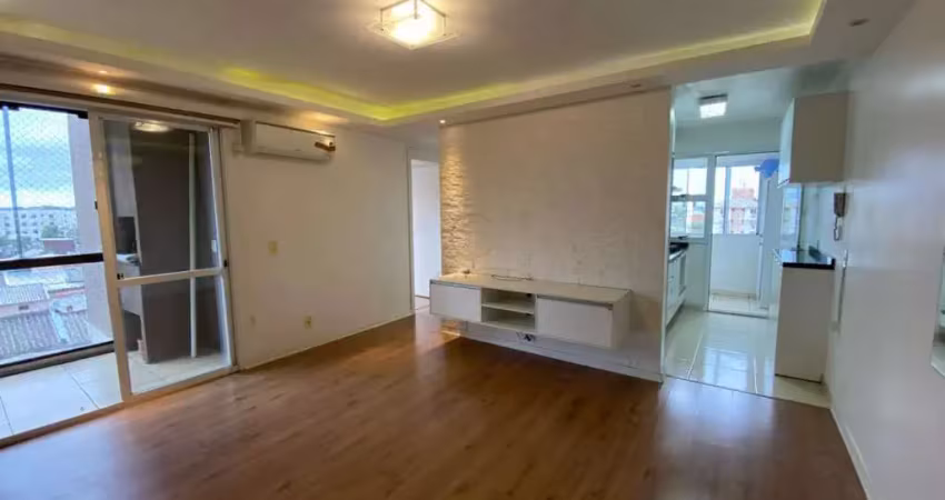 Apartamento 02 dormitórios, sacada com churrasqueira na igara canoas