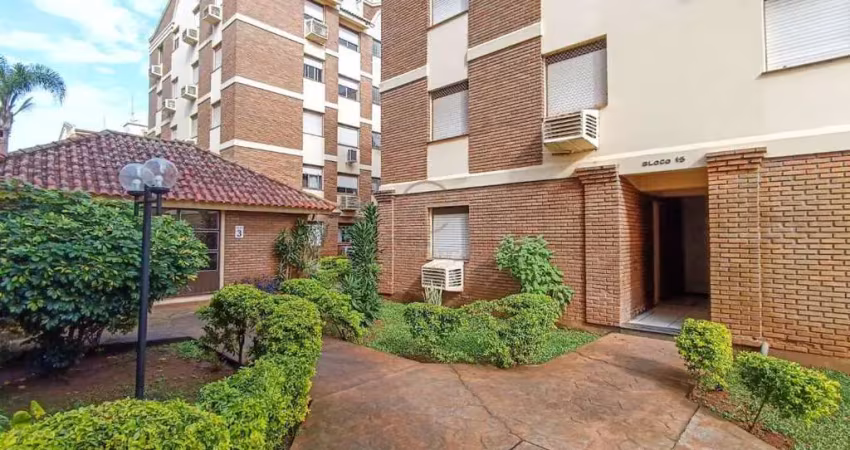Apartamento de 03 dormitórios semi mobiliado com uma vaga de garagem no bairro marechal rondon