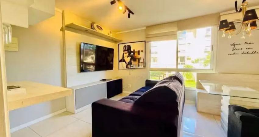 Apartamento semi mobiliado  2 dormitórios, 1 vaga, próximo ao centro de canoas.