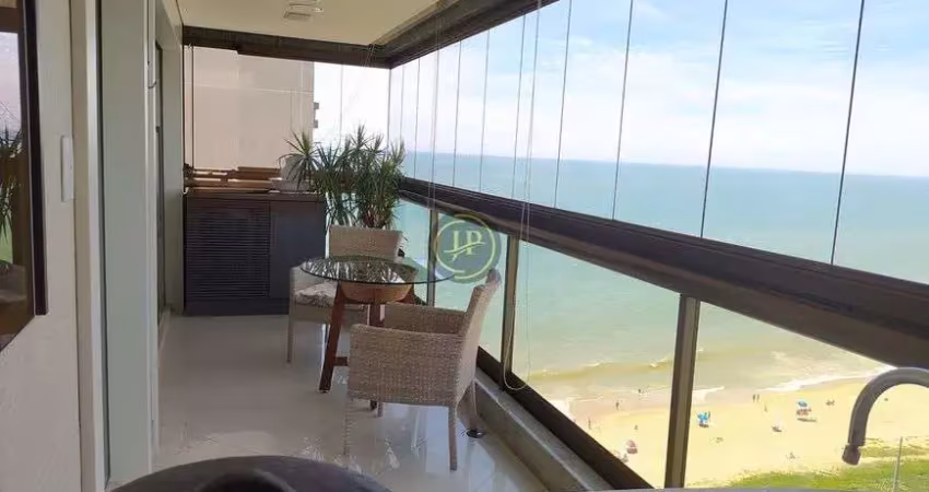 Apartamento de 3 quartos de frente para o mar, andar alto em itaparica