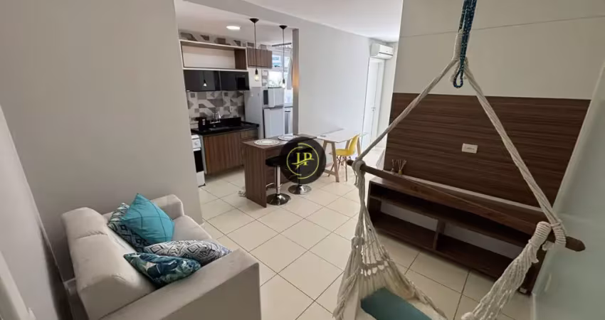Apartamento/studio montado com vaga e lazer completo em jardim camburi