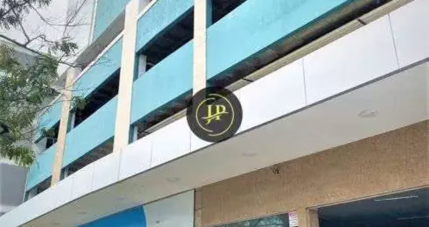 Sala comercial com vaga de garagem na divisa com a praia do canto