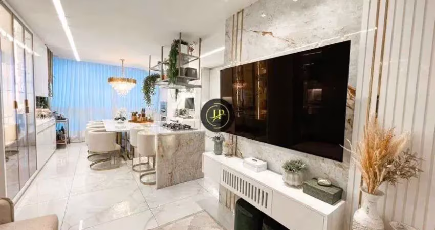 Apartamento alto padrão de 03 suítes com localização privilegiada na enseada do suá
