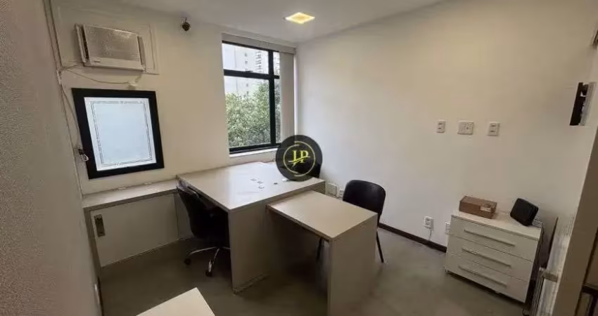 Sala comercial mobiliada com vaga de garagem na praia do canto excelente localização