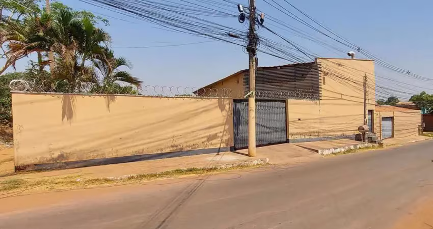 Galpão / barracão para locação em várzea grande, água vermelha, 2 banheiros