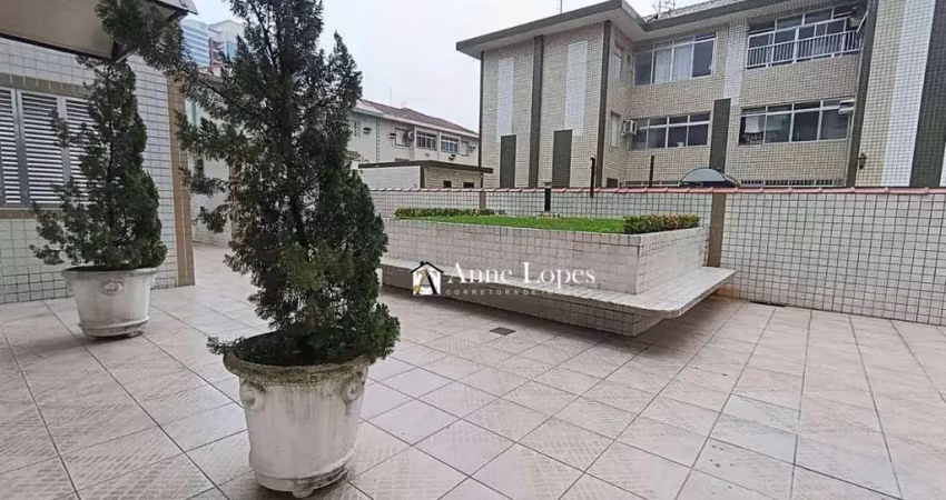 Apartamento térreo, aparecida, localização privilegiada!próximo a praia!aqui na anne lopes corretora!