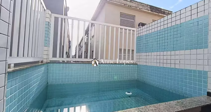 Sobreposta alta duplex com área de lazer privativa na aparecida!! aqui na anne lopes corretora!!