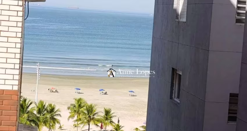 Apartamento com 01 dormitório!! com vista para o mar!! no itararé em são vicente! venda ou locação!! valor de pacote r$ 1.900,00! aqui na anne lopes!!