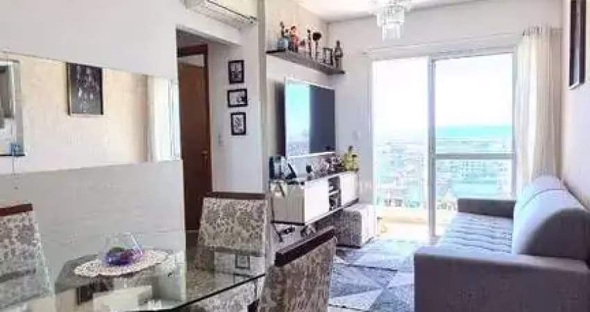 Vista incrível,apartamento vila mathias em santos,prédio com lazer completo, 02 dormitórios, semi mobiliado