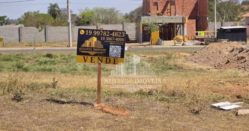 Terreno em condomínio fechado à venda na Avenida Milton Fortunato Guglielminet, Colinas do Castelo, Jaguariúna
