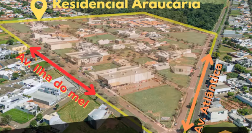 Lotes residenciais e comerciais - residencial araucária - cianorte, pr