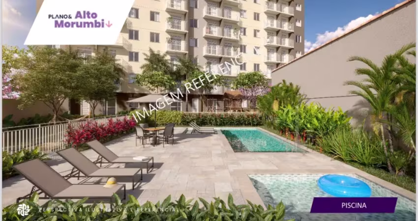 Apartamento com lazer completo, localização privilegiada no morumbi.