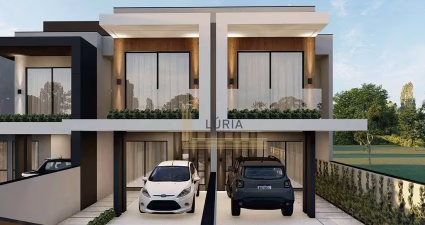 Sobrado com 2 dormitórios à venda, 106 m² por r$ 595.000,00 - bela vista - gaspar/sc