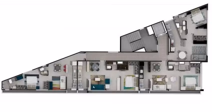 Apartamento com 1 dormitório à venda sendo 1 suíte, 46.33 m² por - r$ 631.164,89 - itoupava seca - blumenau/sc