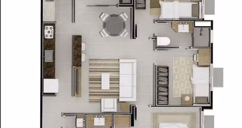 Apartamento com 3 dormitórios à venda sendo 1 suíte, 82.71 m² por - r$ 821.687,37 - vila nova - blumenau/sc