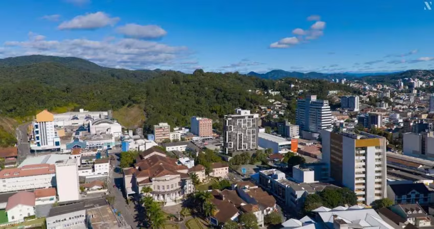 Apartamento com 1 dormitório à venda, 45.91 m² por - r$ 457.290,93 - centro - blumenau/sc