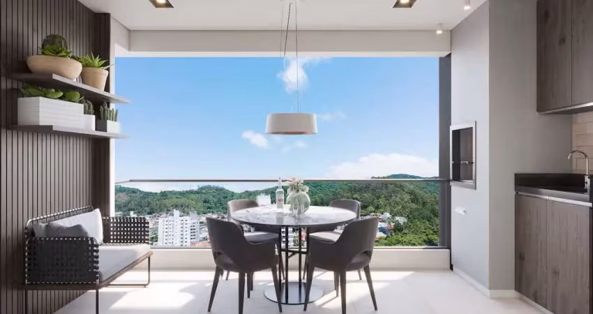 Apartamento com 2 dormitórios à venda sendo 2 suítes, 76.23 m² por - r$ 926.666,91 - fazenda - itajaí/sc