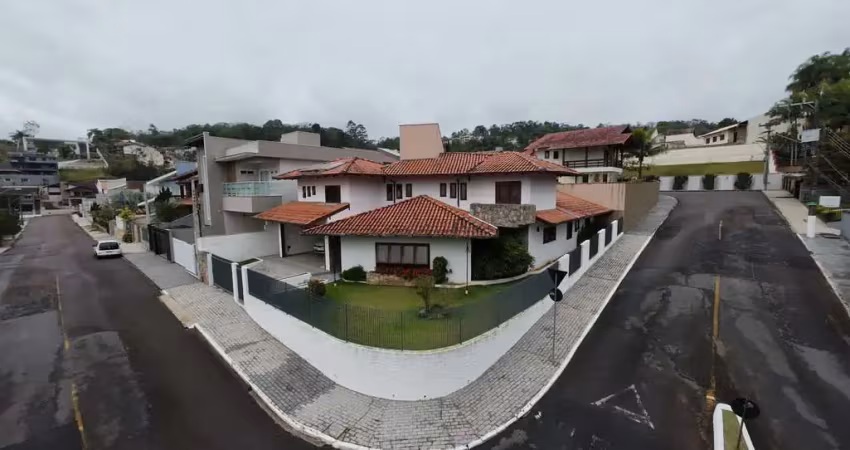Casa com 5 dormitórios à venda, 298 m² - escola agrícola - blumenau/sc