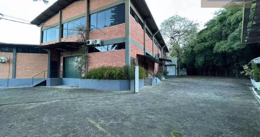 Galpão para alugar, 1700 m² por r$ 22.000,00/mês - velha central - blumenau/sc