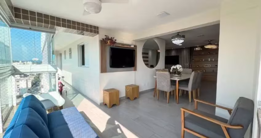 Apartamento mobiliado na guilhermina – praia grande, 76m², 3 quartos (1 suíte)