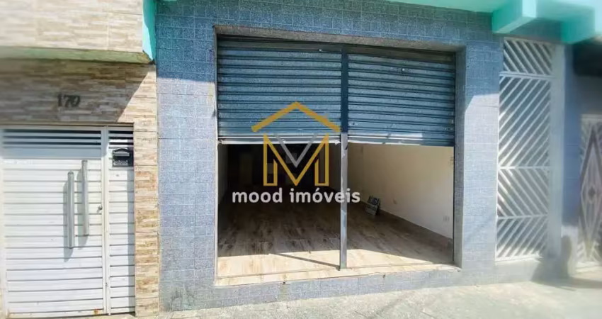 Salão comercial para locação no bairro vila zeferina, localizado na cidade de itaquaquecetuba / sp.  possui 1 banheiro.  área total de 30,00 m², área privativa de 30,00 m².  valor