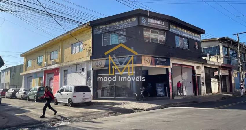 Sala comercial para locação no bairro bairro manoel feio, localizado na cidade de itaquaquecetuba / sp, ponto de referência estação manoel feio.  possui 1 banheiro, 1 sala.  área t