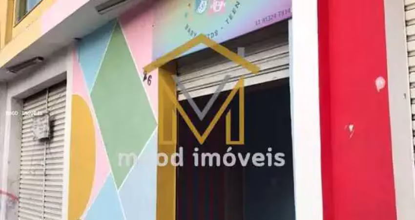 Salão comercial para locação no bairro bairro manoel feio, localizado na cidade de itaquaquecetuba / sp, ponto de referência estação manoel feio.  possui 1 banheiro, 1 sala.  área