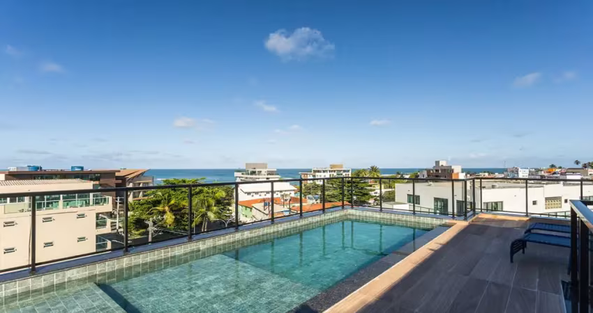 Porteira fechada - rentável apt de 1 quarto no centro de porto de galinhas