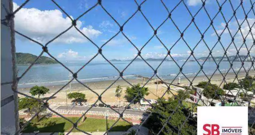 Apartamento com 3 dormitórios à venda, 116 m² por r$ 1.200.000,00 - boqueirão - santos/sp
