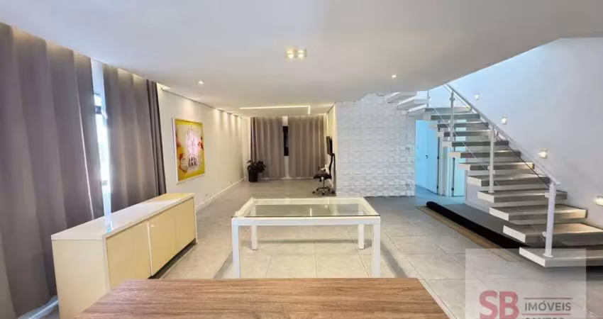 Cobertura com 5 dormitórios à venda, 280 m² por r$ 1.250.000,00 - ponta da praia - santos/sp