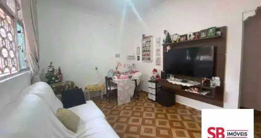 Apartamento 2 dormitórios à venda, 60 m² - vila matias - santos/sp