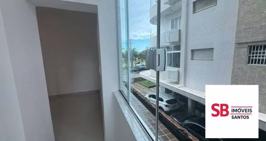 Apartamento com 1 dormitório à venda, 56 m² por r$ 380.000 - josé menino - santos/sp