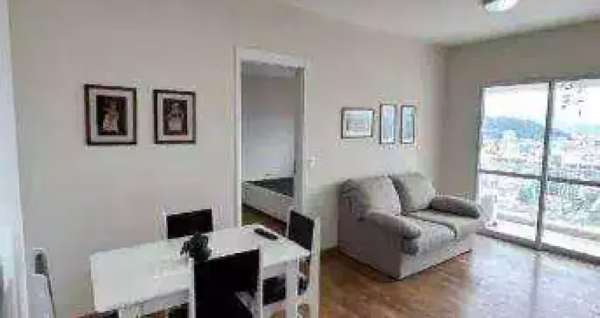 Apartamento com 1 dormitório à venda, 47 m² - boqueirão - santos/sp