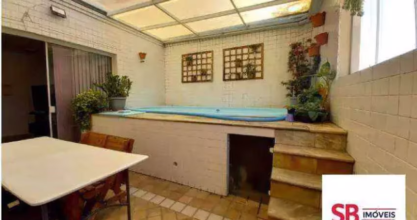 Casa com 4 dormitórios à venda, 272 m²  - embaré - santos/sp